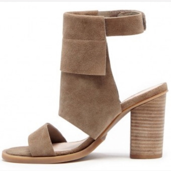 Matisse Hemingway Brown Suede Sandal Heels. Size 9.5 - Picture 2 of 16